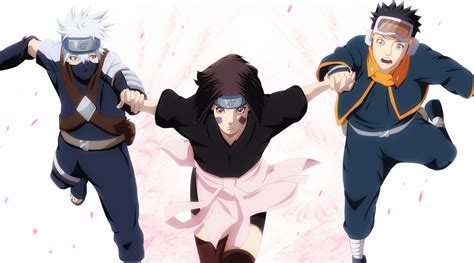 Rin Kakashi Obito Wallpapers - Top Free Rin Kakashi Obito Backgrounds - WallpaperAccess