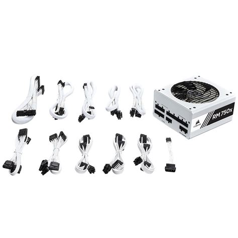 Corsair RM750x White Series 750W 80 Plus Gold Fully Modular ATX Power Supply - CP-9020187-AU | Mwave