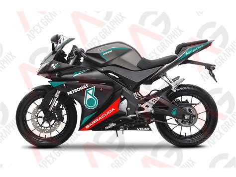 Yamaha YZF R125 Petronas Rossi Motogp Decal Sticker Full Body Kit - Etsy UK