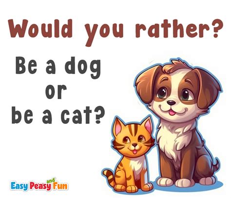 100 Would You Rather Questions for Kids - Easy Peasy and Fun