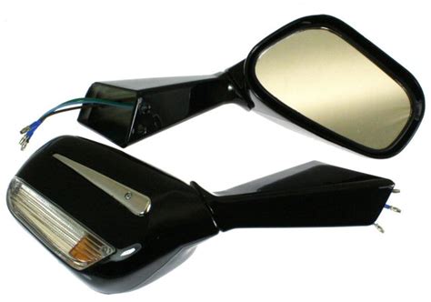 Universal Parts Mirror Set for Honda Helix CN250, for GY6 Moped Scooter, Buggy