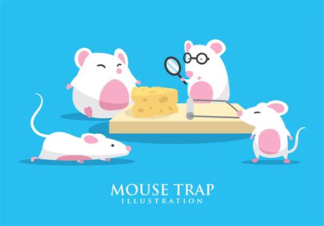 Mouse Trap Illustration 148448 Vector Art at Vecteezy