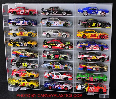 NASCAR Diecast Model Car Display Case 24 Car 1/24 scale