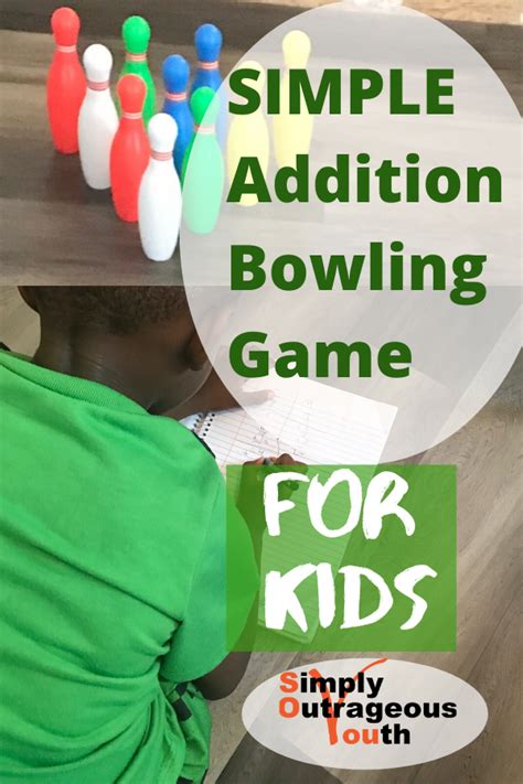 Addition Bowling Game for Kids