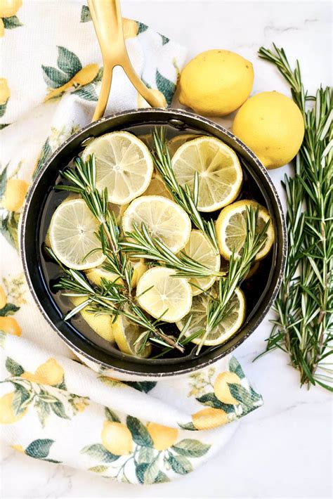 Homemade Lemon Rosemary Potpourri