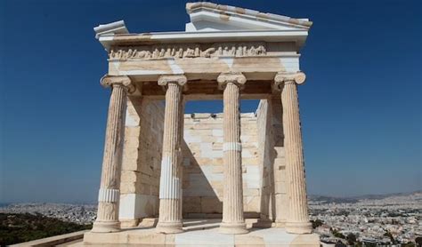 Temple of Athena Nike on Acropolis Restored