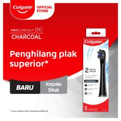 Promo Colgate Sikat Gigi Elektrik + Kepala Sikat Proclinical Charcoal B150 - Kota Tangerang ...