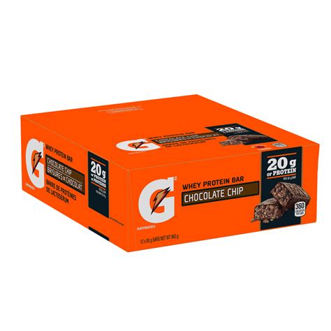 Gatorade Whey Protein Bars: Chocolate Chip