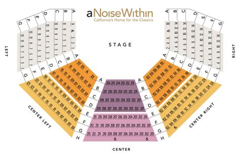 A Noise Within Seating Chart - Theatre In LA