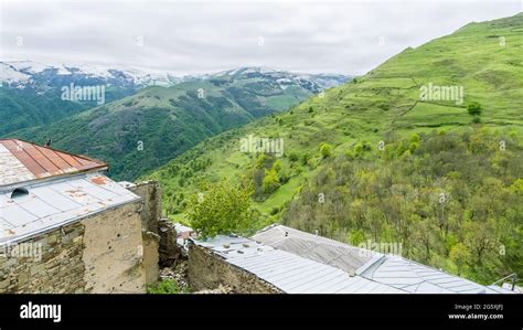 Countryside Kubachi in Dagestan mountains, Russia Stock Photo - Alamy