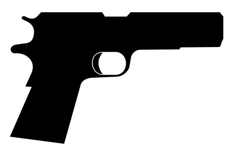 File:Gun outline.svg - Wikimedia Commons