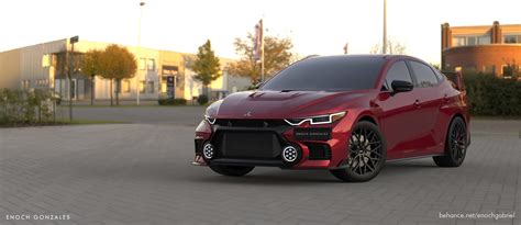 Futuristic 2023 Mitsubishi Lancer Evo XII Is Sadly Only a Rendering ...