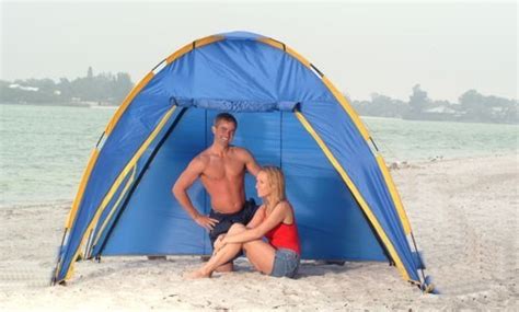 Quadra Compact Portable Family Beach Tent