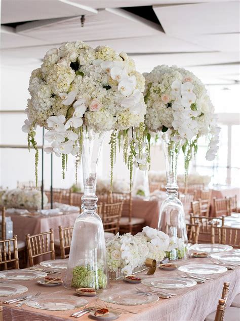 Stunning Tall Centerpieces for Wedding Receptions