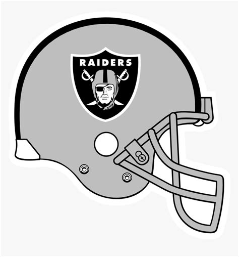 Oakland Raiders Logo Transparent Vector - Oakland Raiders Helmet Logo, HD Png Download - kindpng