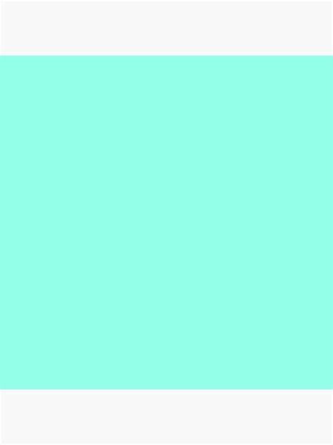 "Cheap Solid Light Aquamarine Aqua Blue Green Color" Poster by cheapest ...