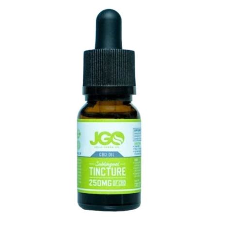 Jolly Green Oil JGO Sublingual CBD Oil Tincture 250mg, 15mL Reviews on AskGrowers