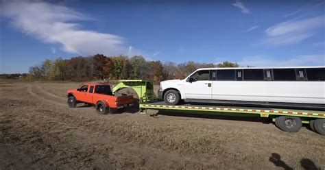 Cheap Ford Ranger Dually Build Shockingly Tows Excursion Limo - Ford-Trucks.com