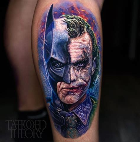 Javier Antunez on Instagram: “Batman/Joker tattoo... or is it Joker ...