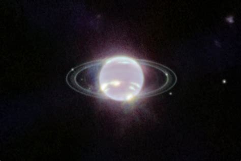 New Webb image captures clearest view of Neptune’s rings in decades - the black hole