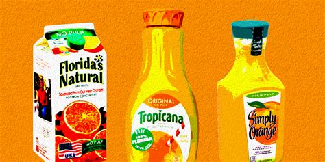 Comparing the Websites of Leading Orange Juice Brands