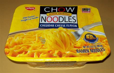 Ramen Butterfly: Nissin Chow Noodles Cheddar Cheese Flavor