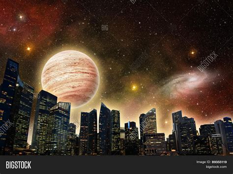 Skyline Futuristic Image & Photo (Free Trial) | Bigstock