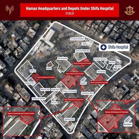 Hamas' main headquarters is underneath a hospital in Gaza, says Israeli army - DEFCONPress.FYI