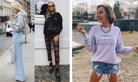 How to Wear Oversized Sweatshirt Outfits in the Season's Trendy New Ways - Her Style Code