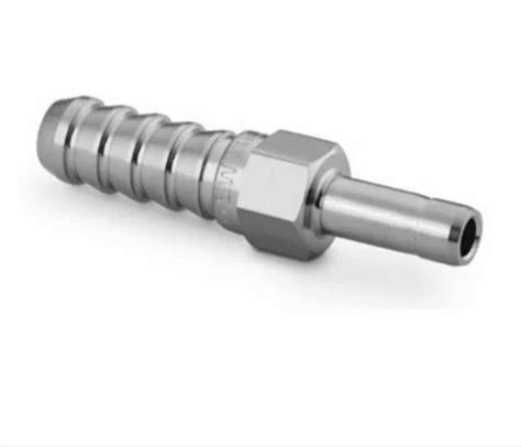 Silver Stainless Steel Hose Connector, For Industrial, Size: 1/2 inch at Rs 45/piece in Gandhinagar