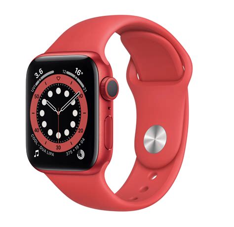 Apple Watch Series 6 44mm PRODUCT(RED) Aluminum Case with Red Sport ...