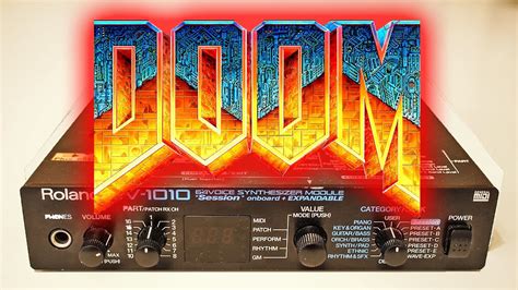 Doom (1993) MIDI soundtrack on pro Roland synth / best of 90s sound! - YouTube