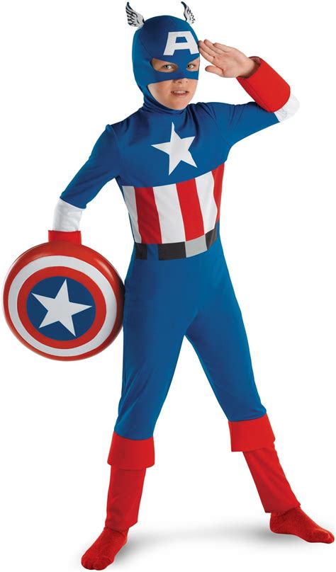 Captain America Classic Child Costume | Costumes.com.au | Captain america costume, Captain ...