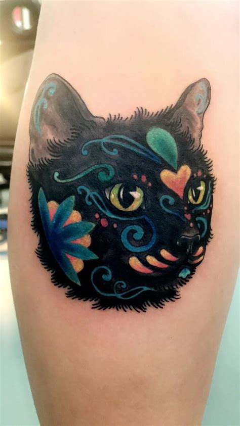 Spirit Animal Leo (my cat) by Ananda War at Tiger Lotus Tattoo and ...