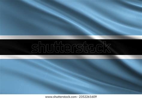 Botswana Flag Fabric Texture Official Colors Stock Illustration 2352261609 | Shutterstock