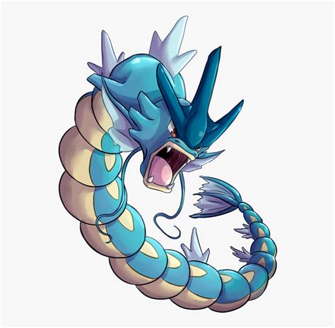 Gyarados Shiny Pokdex Transparent Png - Pokemon Gyarados , Free Transparent Clipart - ClipartKey