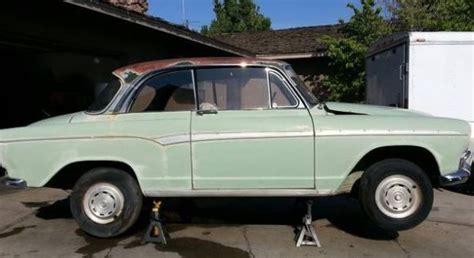 1960 Simca Aronde Coupe on Jack Stands | Bring a Trailer