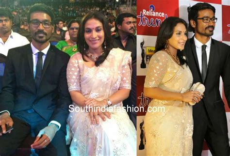 Aishwarya Dhanush at South Filmfare Awards 2014 – South India Fashion