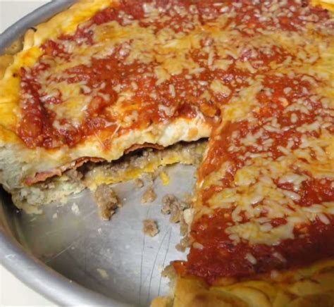 Chicago-Style Stuffed Pizza Recipe – The Free Cookbook Club