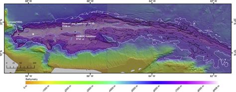 Puerto Rico Trench World Map