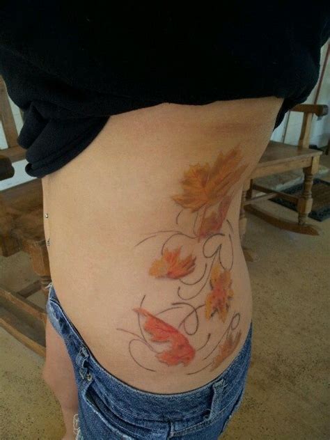 aspen leaf tattoo - Google Search | Rib tattoo, Flower tattoo hand, Tattoos