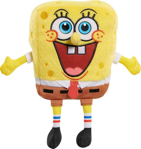 Amazon.com: Spongebob Spongebob Bean Plush - Spongebob Plush Basic, Ages 3 Up, by Just Play ...