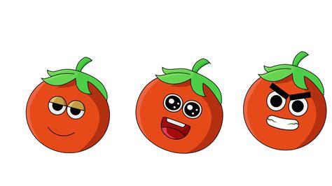 animated cute tomato character that moves 28603516 Stock Video at Vecteezy