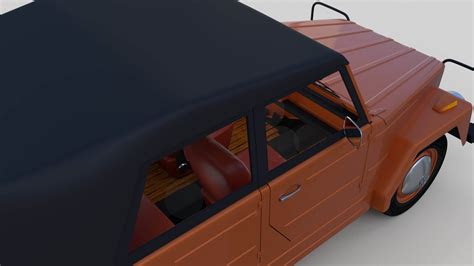 VW Type 181 W Interior Top Up - 3D Model by dragosburian