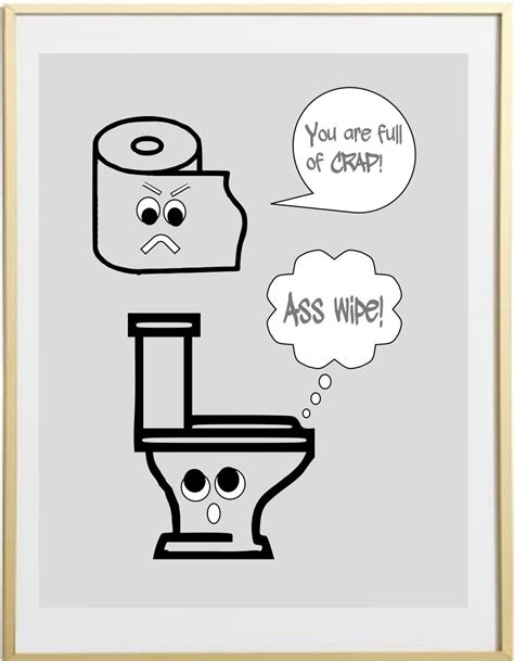 Quotes Funny Bathroom Signs Printable