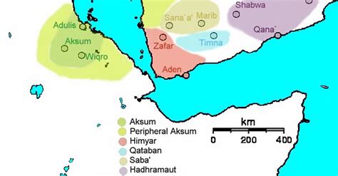 Map of Kingdom of Axum (Illustration) - World History Encyclopedia