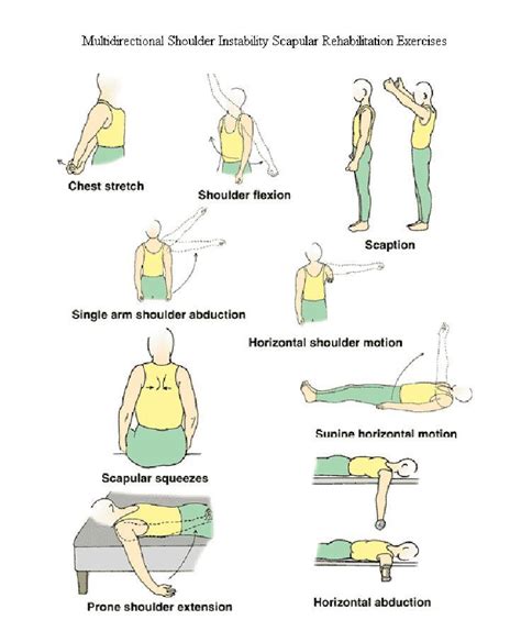 Printable Exercises For Shoulder Pain