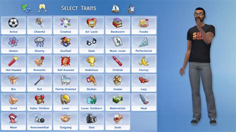 Complete traits list the sims 4 - foodbda