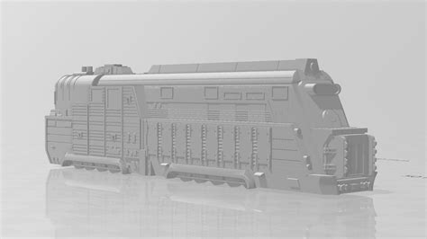 STL file big alice from snowpiercer locomotive・3D printable model to download・Cults