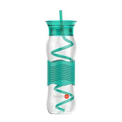 Simple HH Tritan Sport Water Bottle|Water Bottle with Straw|Fashionable ...